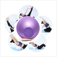 1 x Brand New GOSAIL Exercise Ball Small - Soft Pilates Ball with Inflatable Straw for Pilates, Yoga, Full Body Workout, Improving Balance at Home in the Gym and in the Office - RRP €9.0