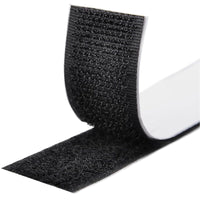 1 x RAW Customer Returns Fesoar Velcro Tape Self-Adhesive 8M Extra Strong, Double-Sided Adhesive with Velcro Fastener 20mm Wide Self-Adhesive Pad with Velcro Tape and Hook Tape Black  - RRP €10.04