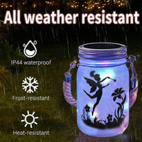 1 x RAW Customer Returns Pack of 2 hanging solar lantern lights for outdoors, solar lantern outdoor hanging, waterproof garden light for outdoors, solar lanterns for outdoors, LED solar garden light waterproof hanging B - RRP €19.4