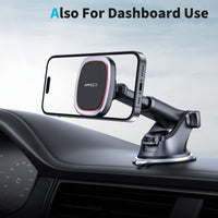 1 x RAW Customer Returns APPS2Car Car Phone Holder Magnet, Cell Phone Magnetic Holder Car 6 Strong Magnets, Adjustable Dashboard Magnet Cell Phone Holder for Car, Strong Suction Phone Holder for iPhone, Samsung, Geogle Etc - RRP €18.04