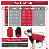 1 x Brand New Kuoser Dog Sweater, Warm Fleece Dog Coat for Small Dogs, Red, XL - RRP €18.0