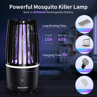 1 x RAW Customer Returns Electric Insect Killer, UV Mosquito Lamp Fly Trap Indoor Mosquito Trap Mosquito Repellent, USB Insect Killer Portable Fly Traps for Bedroom, Living Room Office, Kitchen and Camping - RRP €26.77