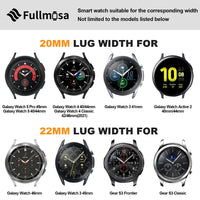 1 x RAW Customer Returns Fullmosa 12 colors watch strap 24 22 20 18 16 14mm, Axus leather strap smart watch replacement band for Samsung Galaxy Watch 42mm Huawei gt2 Garmin vivoactive 4s, black 18mm - RRP €20.08