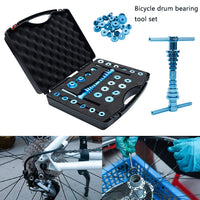 1 x RAW Customer Returns POHOVE Bicycle Bottom Bracket Press Kit Hub BB Axle Bearing Hub Bearing Installation Tool with Carrying Case - RRP €51.42