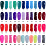 55 x Brand New Vishine 8ml Semi Permanent UV LED Gel Nail Polish in 298 Various Colors for Nail Art Manicures 228 - RRP €858.0