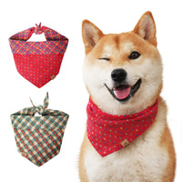 4 x Brand New Dogs for drooling, red and green, size L - RRP €67.2