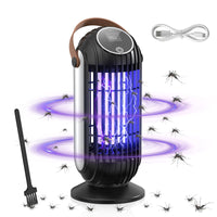 1 x RAW Customer Returns Electric Insect Killer, 4 Modes 2000V Mosquito Trap, 4000mAh USB Mosquito Lamp 395nm UV Insect Trap Insect Lamp Mosquito Killer Lamp Electric Fly Trap Indoor for Outdoor - RRP €29.99