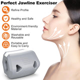 55 x Brand New Jawline Trainer, 2 Pack Jaw Trainer, Jawline Exerciser and Jaw Training, Jawline Fitness Ball Jaw Trainer Ball for Exercises Facial Muscles Men and Women Food Grade Silicone Material - RRP €411.95