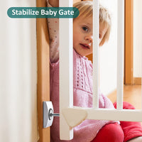 7 x Brand New Pack of 4 wall protection for baby stair gates and door protection gates, no drilling required for protective doors, non-slip, for children s safety gates, dogs, babies and toddlers - RRP €70.49