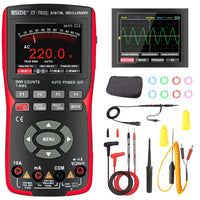 1 x RAW Customer Returns BSIDE ZT-702S Kit Oscilloscope DIY Digital Multimeter TRMS with Oscilloscope Portable LCD Color 9999 Counts 10Mhz Auto Calibration Mini Oscilloscope Tester Rechargeable for Car Workshop Electronics - RRP €100.84