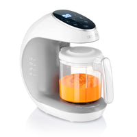 1 x RAW Customer Returns Sweety Fox - Multifunctional baby food maker 7-in-1 - steamer, mixer, pulse, automatic cleaning function, sterilized, jar warmer, defrost function - RRP €88.51