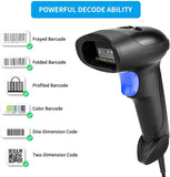 1 x RAW Customer Returns NetumScan 2D Barcode Reader for QR Codes and Images PDF417, QR, Data Matrix , Automatic Scanning, with USB Cable, for PC, Mac and Laptop, Model NSL5 - RRP €29.99