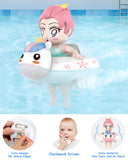 1 x Brand New BIQIQI Baby Bath Toys, Bathtub Toys Water Toys Kids Floating Swimming Pool Bathtub Pool Bath Toys for Toddlers Boys Girls - RRP €10.87