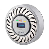 1 x RAW Customer Returns CO detector carbon monoxide alarm, electrochemical sensor CO warning, USB lithium battery CO gas test device, carbon monoxide monitor with OLED digital display for home private car garage silver grey  - RRP €23.51