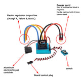 1 x RAW Customer Returns WANGCL 120A Brushless ESC Electronic Speed Controller, Compatible with Inductive or Non-Inductive Motors, Support TURBO Fit for RC Remote Control Drone RC Car Truck Crawler - RRP €24.99