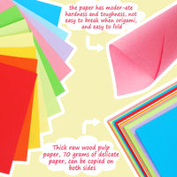 1 x RAW Customer Returns SANNIX 200 Sheets A4 10 Colors Colored Paper, Colored Paper Folding Paper, Construction Paper A4 Colored, Colored Copy Paper, Colored Paper, for DIY Children s Origami and Craft Projects 21.1 x 29.7 cm  - RRP €13.2