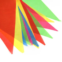 1 x RAW Customer Returns FEPITO 374 Feet 300 Flags Garland Birthday Multicolor Bunting Banner Flags Double Sided Nylon Pennant Flags for Wedding Garden Home Decoration - RRP €12.5