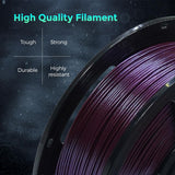 1 x RAW Customer Returns FLASHFORGE 3D printer filament Chameleon PLA color changing filament 1.75mm, changes color with light and angles, 1KG spool 2.2lbs , dimensional accuracy - 0.02mm Marsala  - RRP €25.99