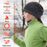 2 x Brand New Hasagei Men Skull Cap Breathable Comfortable High Elastic Windproof Running Skiing Cycling Snowboarding Climbing Motorcycling - RRP €48.0