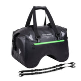 1 x Brand New WILD HEART Motorcycle Rear Seat Bag U-shaped Waterproof Tail Bag 50L Motorcycle Equipment Locomotive Luggage Bag Bright Green  - RRP €92.77