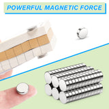 1 x RAW Customer Returns Small Strong Magnets, Extra Strong Neodymium Magnets, Strong Magnetic Board Magnets, Fridge Magnets for Crafts, Home, Office, Photos 50pcs, 10mm x 3mm  - RRP €22.8