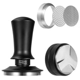 1 x RAW Customer Returns FERSTALO 58mm Wallet Filter Espresso Tamper Set Coffee Dispenser Tamper Stainless Steel Reusable - RRP €39.99