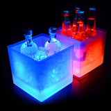 1 x RAW Customer Returns 3.5L Ice Bucket, LED Colorful Ice Bucket, Automatic Color Changing Ice Bucket, for Party, Home, Bar Theme Club Restaurant Pub Drinking Wine Juice Beer - RRP €31.46