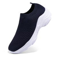 1 x RAW Customer Returns Hsyooes Walking Shoes Women s Sneakers Comfortable Running Shoes Lightweight Sneakers Arch Wedges Sports Shoes Fashion Street Running Shoes Fitness Breathable Casual Shoes Blue A 38EU - RRP €26.71