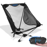 1 x RAW Customer Returns TREKOLOGY Ultralight Camping Chair, Lightweight Camping Chair for Backpacking, Ultralight Backpacking Chair, Hiking Chair, Ultralight Backpacking Chair, Ultralight Camping Chair - YIZI LITE - RRP €59.21