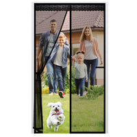 1 x RAW Customer Returns EXTSUD fiberglass magnet fly screen door, 90x210cm magnetic curtain insect protection balcony door, scratch-resistant, stronger magnets fly curtain for balcony door, cellar door and patio door - RRP €17.99