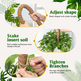 1 x RAW Customer Returns AIQII 2 Pack 160 cm Moss Stick Plant Stick Monstera Trellis Flexible Moss Stick Monstera Stick Plant Stick Monstera for Climbing Plants Plant Name Planting Time Plant Support - RRP €15.12