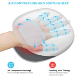 1 x RAW Customer Returns Comfier Cordless Hand Massager with Heat, Heated Finger Massager with 3 Compression Modes, Compression Massage for Arthritis, Carpal Tunnel Ideal Gifts for Women or Men - RRP €63.89