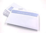 1 x RAW Customer Returns umschlag-discount - 100 envelopes with window, DIN long 220 x 110 mm, laser printable, business envelopes, window envelopes, fairly packaged in Berlin - RRP €11.09