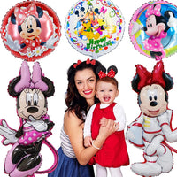 1 x RAW Customer Returns MEZHEN Birthday Decoration for Minnie Foil Balloon Birthday Party Decoration Mouse Balloon Happy Birthday Children s Birthday Balloons Birthday Decoration Girl 9 Pieces - RRP €13.07