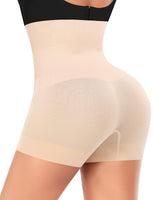 1 x RAW Customer Returns YARRCO Tummy Control Underpants Women s Shapewear Seamless Girdle Pants High Waist Short Girdle Pants Body Shaper Leggings Figure-Shaping Underwear Black Beige, L  - RRP €32.26