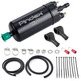 1 x RAW Customer Returns Pindex 0580464070 Petrol pump 12V high pressure fuel pump, universal electric fuel pump petrol pump with fuel hose for petrol diesel - RRP €46.38