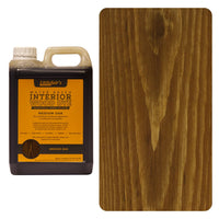 1 x RAW Customer Returns Littlefairs Non-Toxic Water Based Wood Stain - 2.5 Liter Medium Oak Wood Dye for interior wood including doors and skirting boards - RRP €46.95