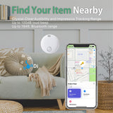 1 x RAW Customer Returns Reyke Smart Tag Pro, Suitcase Tracker Compatible with Apple Find My APP iOS Only , Key Finder for Keys, Luggage, Suitcase, Wallet, IP67 Waterproof, Pack of 4 - RRP €39.99