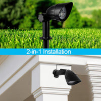 1 x RAW Customer Returns CORESLUX Solar Garden Lights Solar Lamps for Outdoor Garden 2 in 1 Garden Light Solar Garden Lighting IP65 Waterproof LED Solar Spotlight for Outdoor Garden Path Trees Shrubs - RRP €24.99