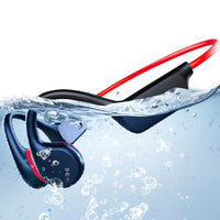 1 x RAW Customer Returns Atopskins Bone Conduction Headphones Bluetooth 5.3 Open Headphones Bone Conduction Underwater IP68 Waterproof Headphones Swimming With 32GB MP3 Player For Running Cycling Outdoor Sports - RRP €21.6