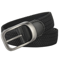 1 x RAW Customer Returns Drizzte Belt Oversize Men s Belt Men Black Work Stretch Belt Fabric Belt 180cm - RRP €20.16