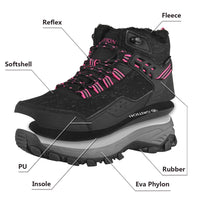 1 x Brand New GRITION hiking shoes women waterproof black 36EU RETURNABLE - RRP €60.0