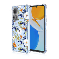 1 x RAW Customer Returns EASSGU TPU Silicone Case for Honor X7 6.74 Inches , Transparent Color Painting Pattern Case, Anti Drop and Anti Scratch Protective Case - Tulip - RRP €21.6