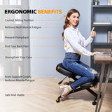 1 x RAW Customer Returns Himimi Upgraded Thicker Kneeling Chair Ergonomic Adjustable Knee Stool Posture Correction Chair Orthopedic Kneeling Chair for Home and Office - RRP €121.99