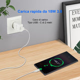 1 x RAW Customer Returns USB Charger Quick Charge 3.0 18W Charger with Xiaomi Redmi 10C 10 Note 11S 10 Pro Mi 8 Mi 9 Mi 10 Samsung Galaxy A13 A33 5G M13, Xiaomi Google LG Nokia Sony etc 2M - RRP €14.28