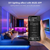 1 x RAW Customer Returns WLED Addressable Strip Controller ESP32 Web server for controlling NeoPixel WS2812B, WS2811, SK6812 LEDs or SPI-based chipsets 5-24 volt WIFI Smart LEDs home installation ESP32 - RRP €35.28