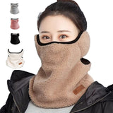 44 x Brand New AOMAIGAD tube scarf, multifunctional tube scarf, 3 in 1 long scarf, adjustable winter scarf, suitable for girls, women, winter skiing, cycling, running mask brown  - RRP €1214.4