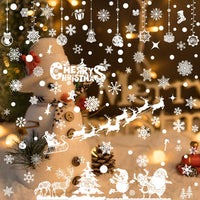 64 x Brand New Christmas window pictures Christmas decoration window decoration window picture self-adhesive window stickers children Christmas pictures Christmas window stickers snowflakes for window door children s room - RRP €1305.6