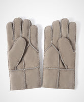 1 x Brand New YISEVEN Men s Durable Sheepskin Mittens Lambskin Gloves Mittens Sherpa Fur Flip Cuff Thick Wool Lined and Heated Warm for Winter Cold Weather Dress Driving, Taupe Suede L - RRP €26.54