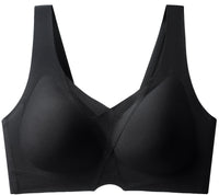 1 x RAW Customer Returns FEOYA Women s Bustier Seamless Soft Bra without Underwire T Shirt Sleep Nursing Sport Bralette Comfortable Buttery Soft Bra with Firm Pads - XL - RRP €28.99